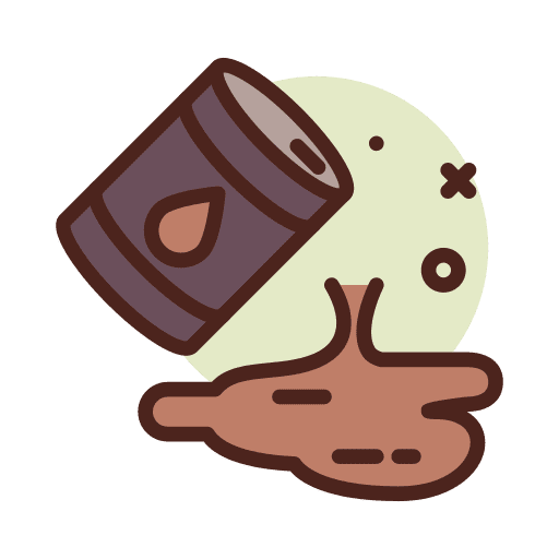 Barrel oil leak barrel icon