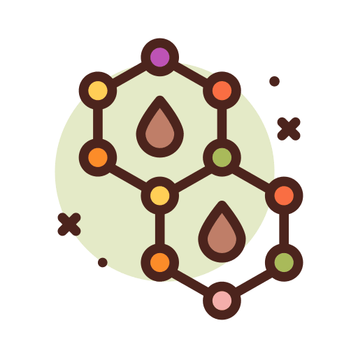 Molecule molecule chemistry oil icon