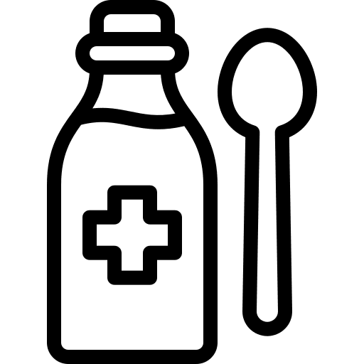 Syrup medicine drug medication icon Syrup medicine drug medication icon