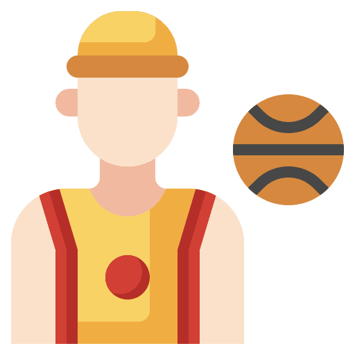 Basketball people avatar occupation icon Basketball people avatar occupation icon