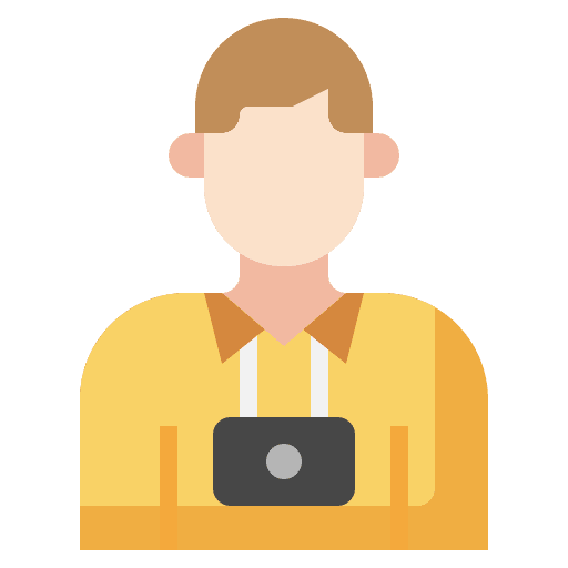 Photographer job people professions and jobs icon