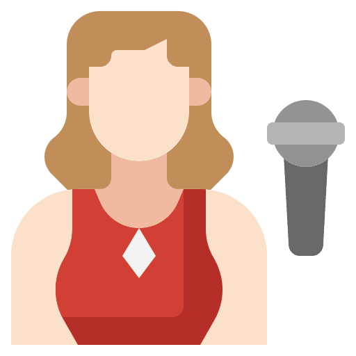 Singer people jazz singer icon Singer people jazz singer icon