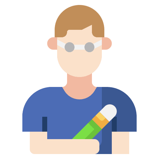 Writer writer job man icon Writer writer job man icon