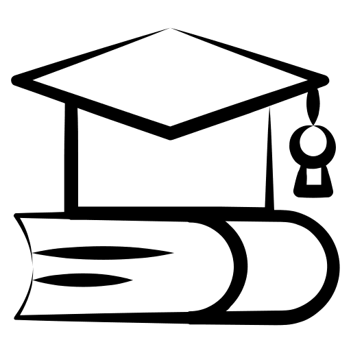 Education manual bookmark dictionary icon