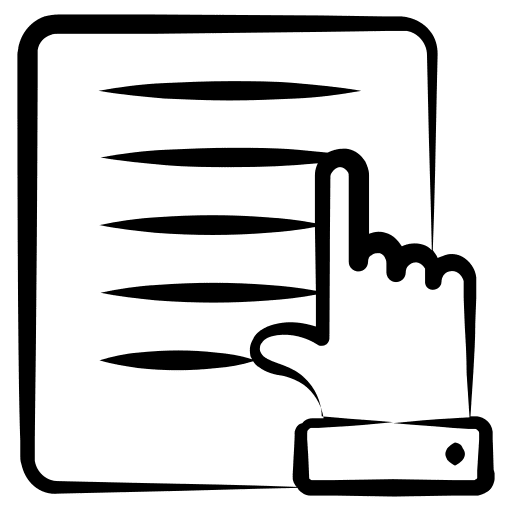 Notes education read library icon