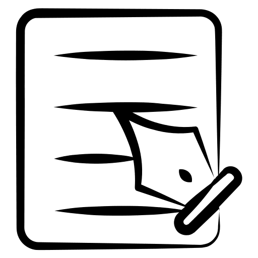 Notes read education notes icon