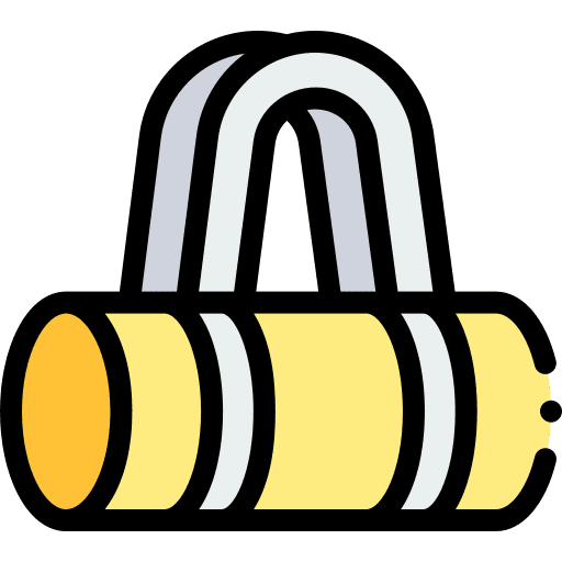 Bag yoga equipment meditation icon