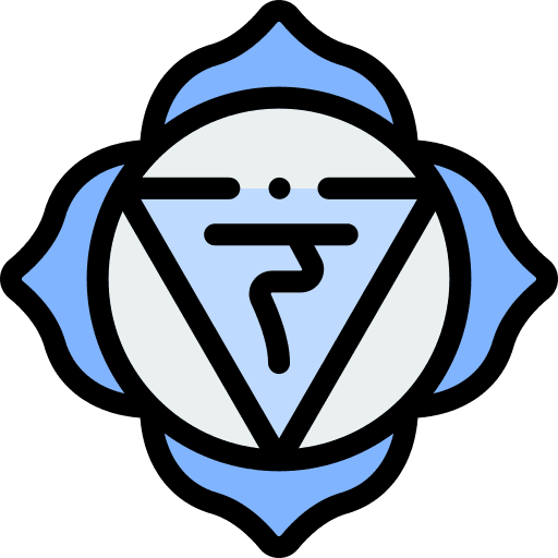 Manipura vedic meditation chakra icon