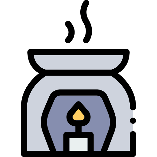 Burner scent burner aromatherapy icon Burner scent burner aromatherapy icon