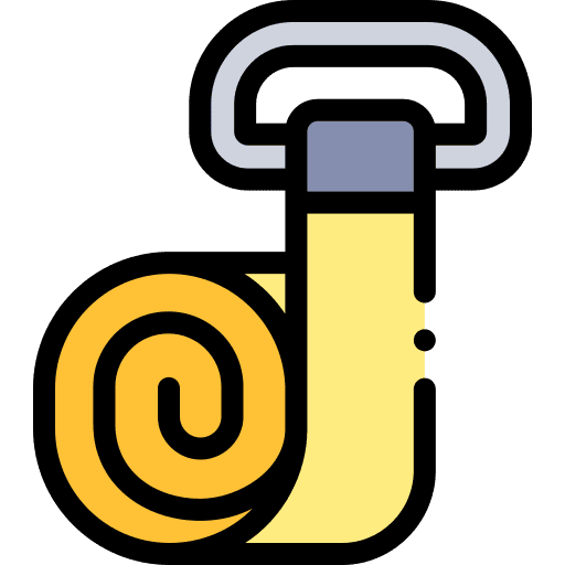 Strap exercise stretching equipment icon Strap exercise stretching equipment icon