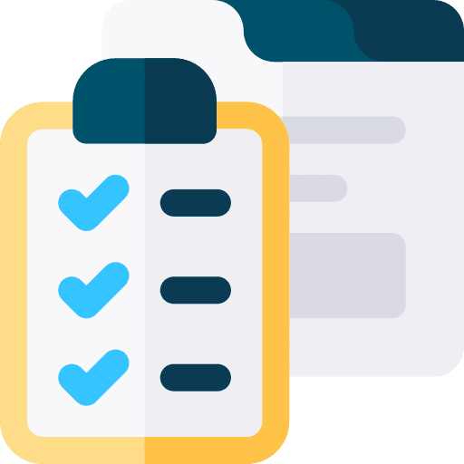 Checklist clipboard specification list icon Checklist clipboard specification list icon
