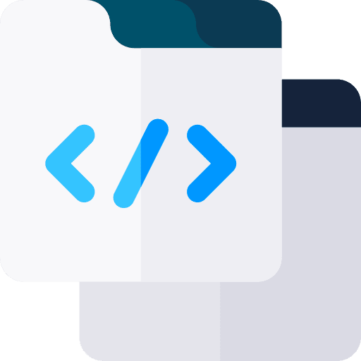 Coding computing seo and web ui icon