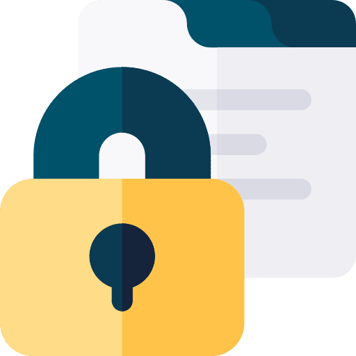 Confidentiality webpage security confidentiality icon