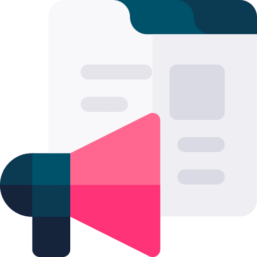 Marketing online marketing internet promotion icon