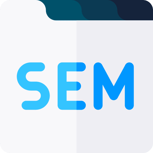 Sem search engine marketing sem web browser icon