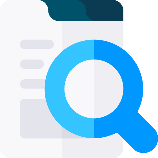 Analytics internet magnifier loupe icon Analytics internet magnifier loupe icon