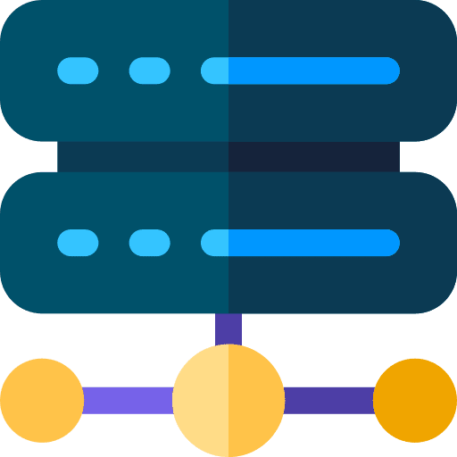 Server network seo and web multimedia icon Server network seo and web multimedia icon