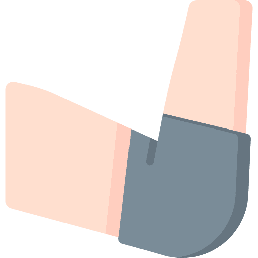 Elbow pads elbow pads security sport equipment icon