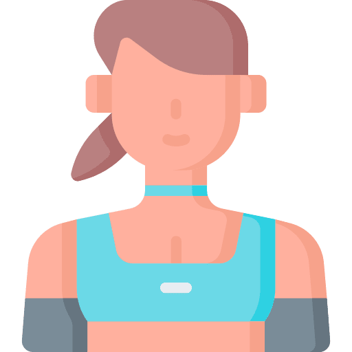 Wrestler caucasian avatar people icon