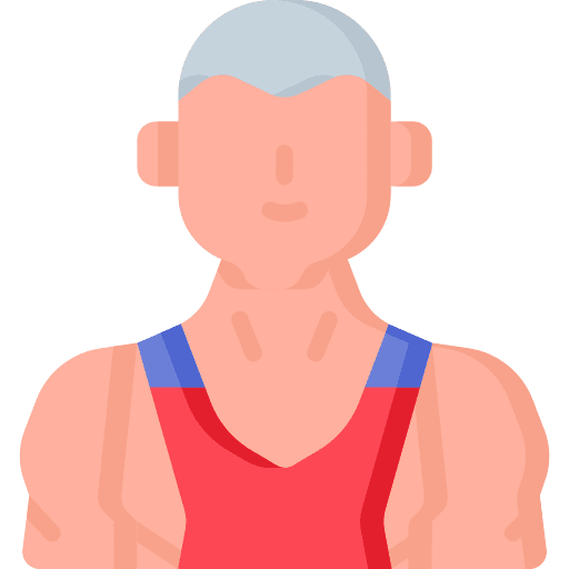 Wrestler helmet sports and competition caucasian icon