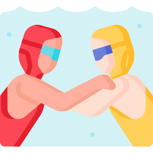 Aquathlon swimming sports and competition aquathlon icon