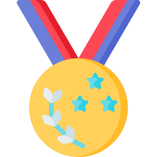 Medal champion sport winner icon