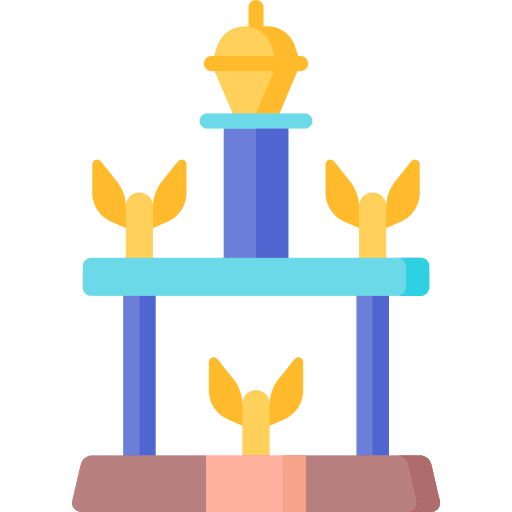 Trophy award sports and competition winner icon