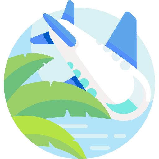 Vacation trip holidays flight icon Vacation trip holidays flight icon
