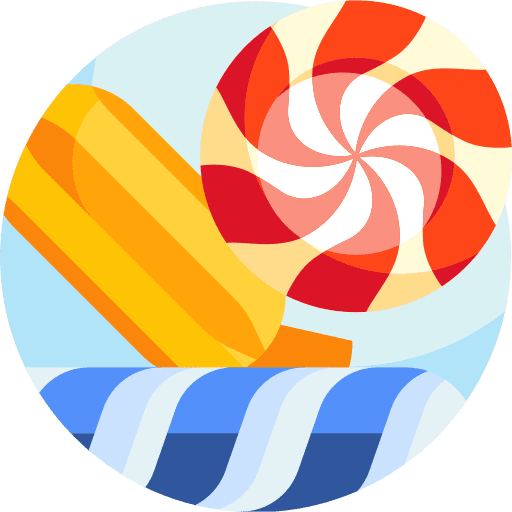Candy sweet lollies dessert icon Candy sweet lollies dessert icon