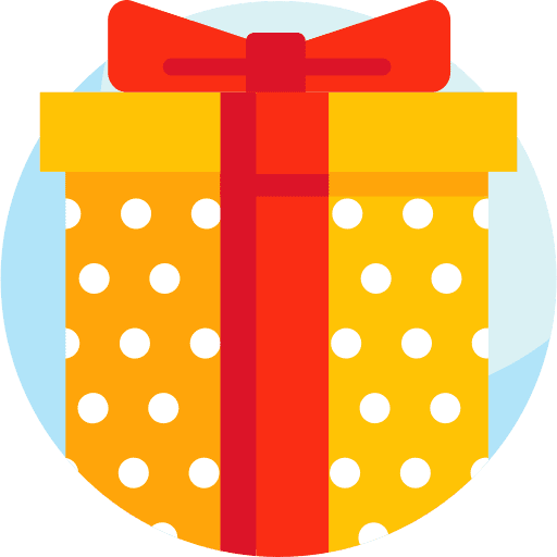 Gift gift birthday and party surprise icon Gift gift birthday and party surprise icon