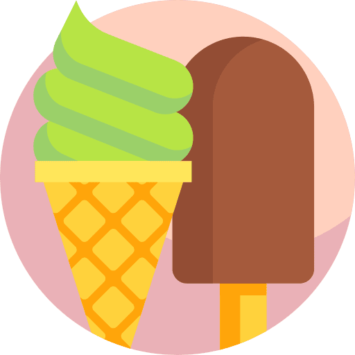 Ice cream sweet ice cream summertime icon Ice cream sweet ice cream summertime icon