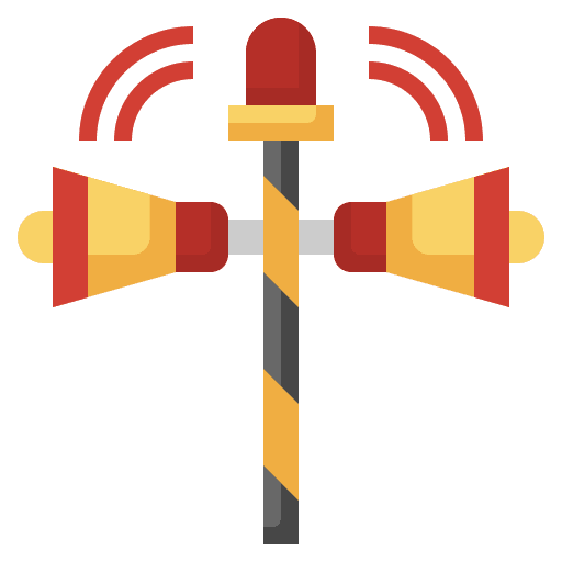 Warning nature warning natural disaster icon