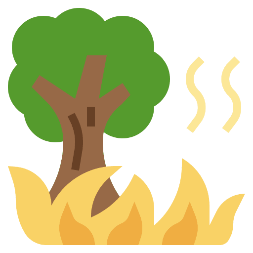 Wildfire nature flames ecology and environment icon Wildfire nature flames ecology and environment icon