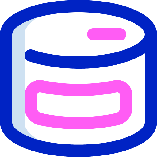 Canned food container preserved tuna icon