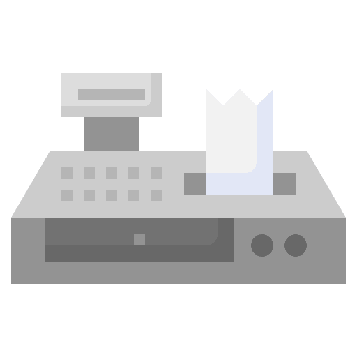 Cashier commerce and shopping deposit business and finance icon Cashier commerce and shopping deposit business and finance icon
