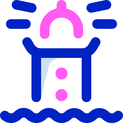 Lighthouse lighthouse security architecture and city icon Lighthouse lighthouse security architecture and city icon