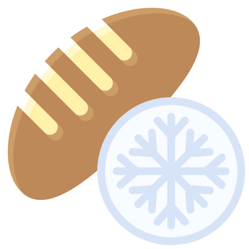 Frozen food meal frozen food bakery icon