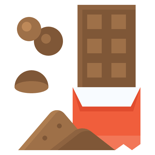 Chocolate bar chocolate bar kitchen food and restaurant icon