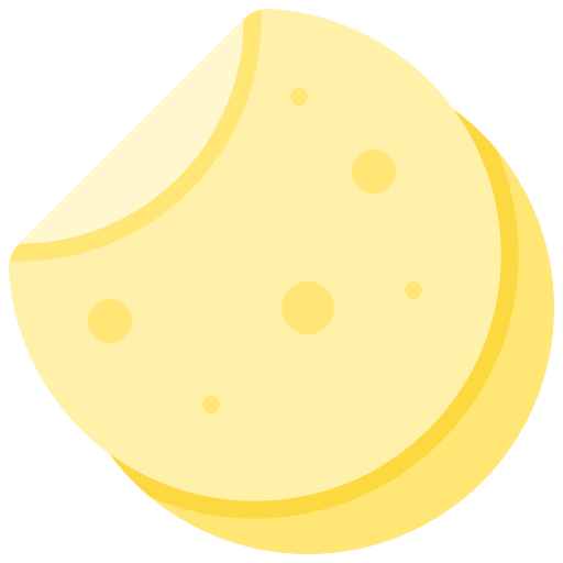 Sponge cake sweet bread dessert icon