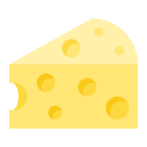 Cheese cheese food and restaurant milky icon