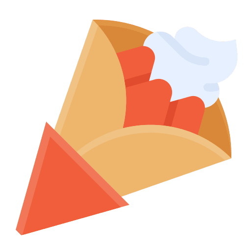 Crepe food and restaurant ice cream shop ice cream icon