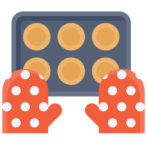 Bakery baker profession sweets icon
