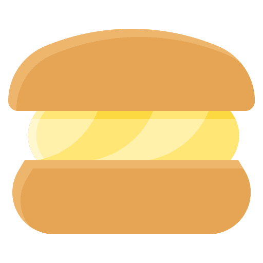Choux pastry choux dessert icon
