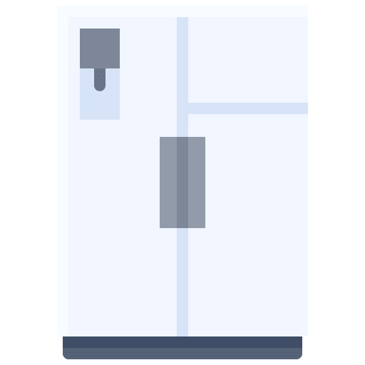 Fridge refrigerator cool food and restaurant icon