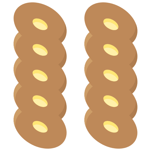 Bread food toast challah icon
