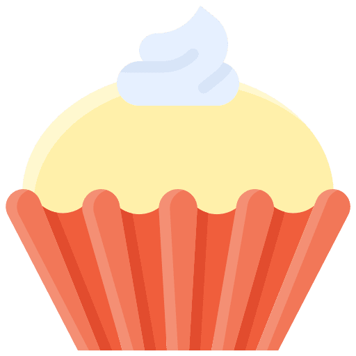 Cupcake delicious food cupcake icon