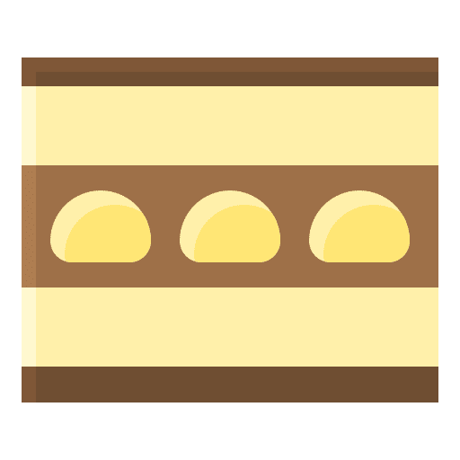 Tiramisu food and restaurant food gastronomy icon