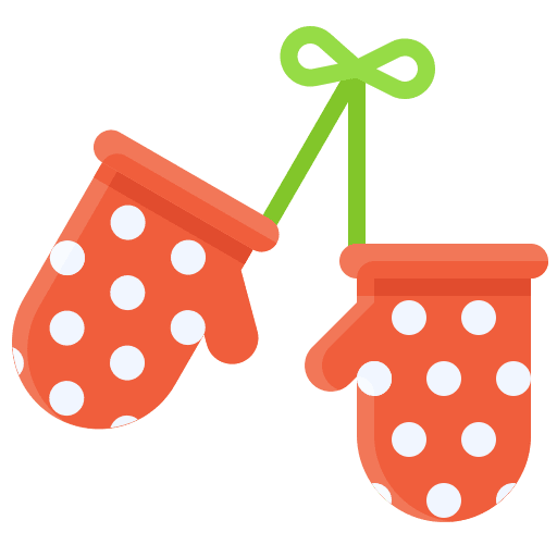 Mitten house things cook tools and utensils icon