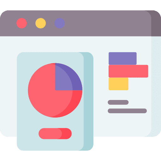 Web business business and finance analytics icon Web business business and finance analytics icon