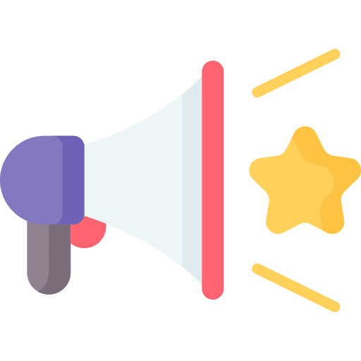Ads megaphone content speaker icon Ads megaphone content speaker icon
